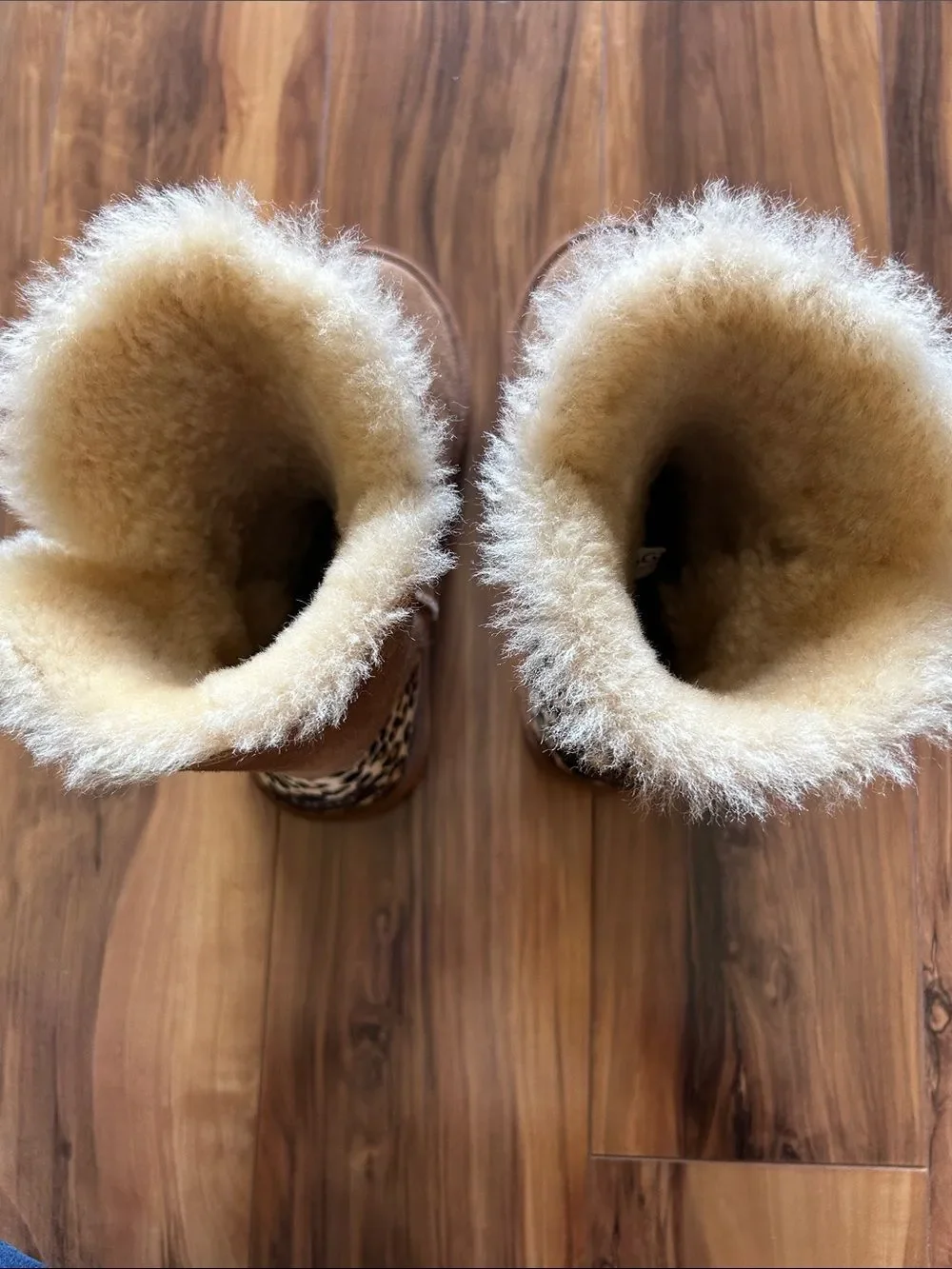UGG Chestnut Leopard Boots